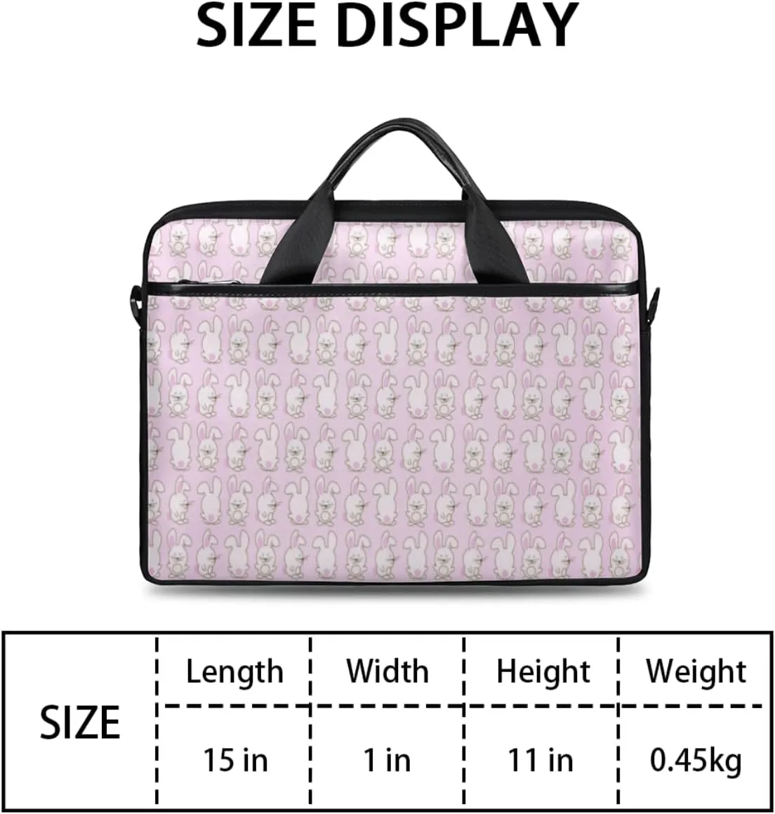Prairie Animal Laptop Bag for Men Women 13-15 Inch Case Bags Sleeve Shoulder with Anti Slip Removable The Pad Straps