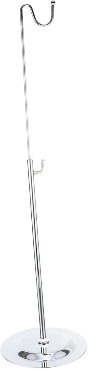 PRETYZOOM Stainless Steel Purse Display Stand Bag Display Rack Easy Assembly Wide Range for Handbags Shoulder Bags