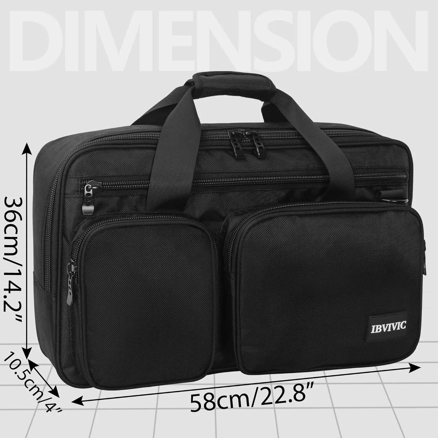 Protector Bag Oxford Storage Case, Fits Pioneer DDJ SR/SR2/RR/Denon MC4000/Numark NVII/Mixtrack Pro 3 & NV Platinum/DDJ-REV1/NI Traktor Kontrol S4 MK3