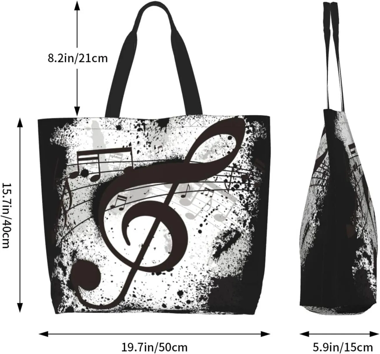 Purple Green Fleur De Lis Tote Bag For Women, Shoulder Bags Big Reusable Grocery Handbag For Travel Gym Picnic