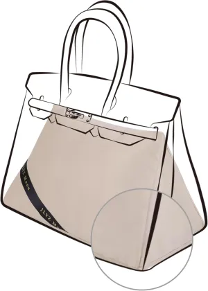 Purse Pillow Insert for Hermes Birkin Bags, Velvet Bag Shaper, Superior Resilience, Exclusively for Birkin 25(BK25 Retourne)