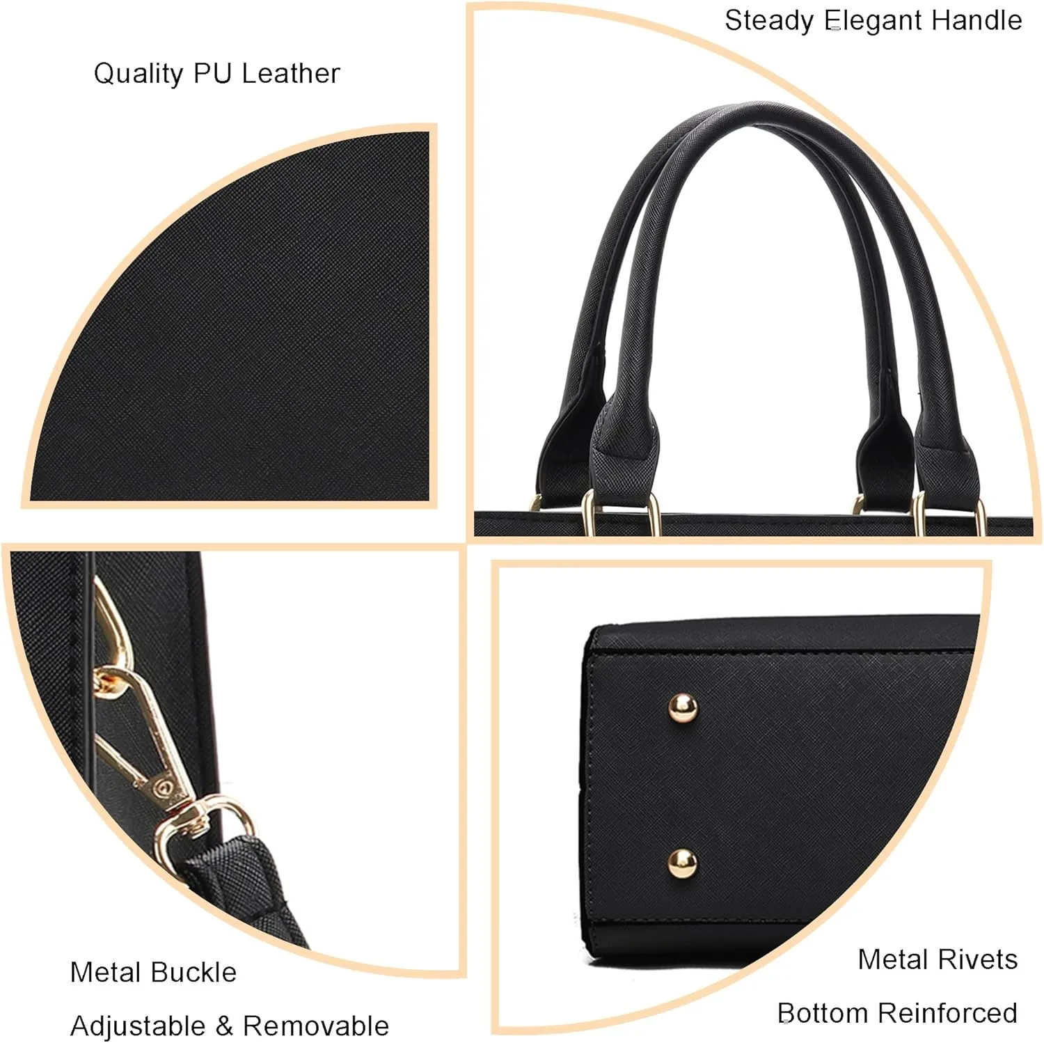 Purses for Women Crossbody Bags for Womens Shoulder Handbags PU Leather Tote Bag Top Handle Purse