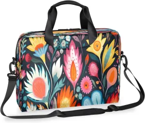 QsirBC Waterproof 15.7 inch Laptop Bag, Business Computer Bag with Adjustable Shoulder Strap
