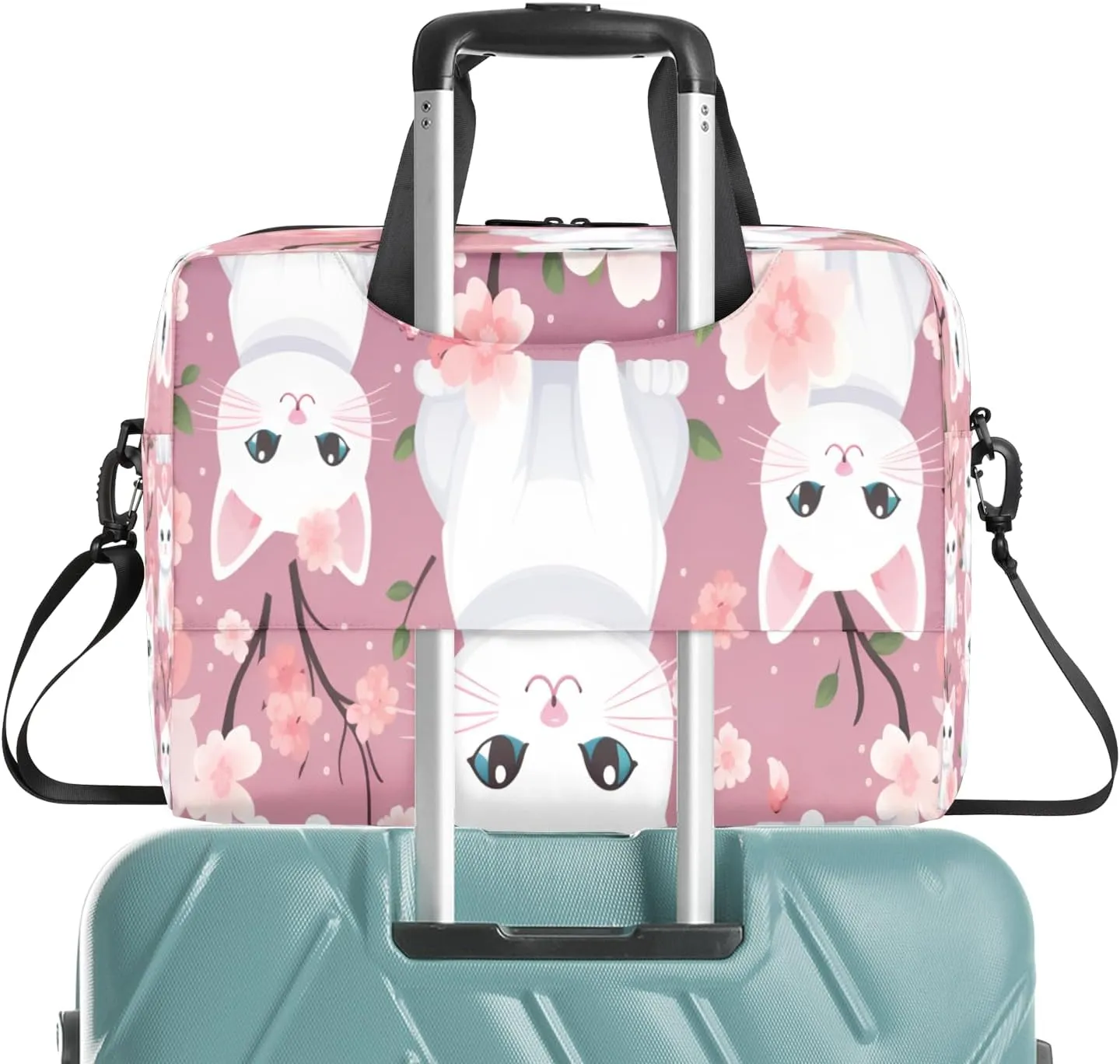 QsirBC Waterproof 15.7 inch Laptop Bag, Business Computer Bag with Adjustable Shoulder Strap