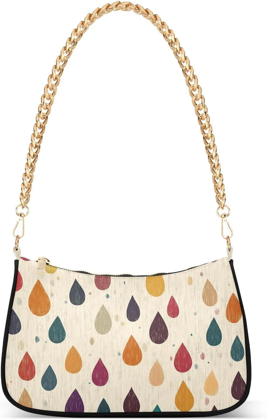 Raindrops Retro Boho Minimalist trendy chain purse for women crossbody hand bags for women for for mothers
