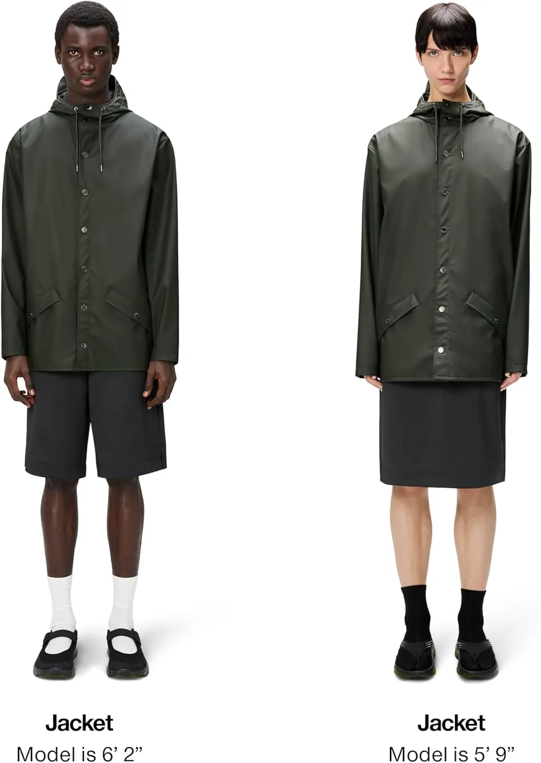 RAINS Jacket - Mens and Womens Jacket - Waterproof Jacket for Biking