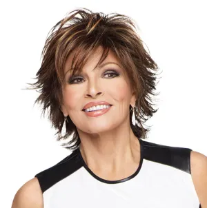 Raquel Welch Trend Setter Mid-Length Shag Wig by Hairuwear, Large Cap Size, R11S  Glazed Mocha