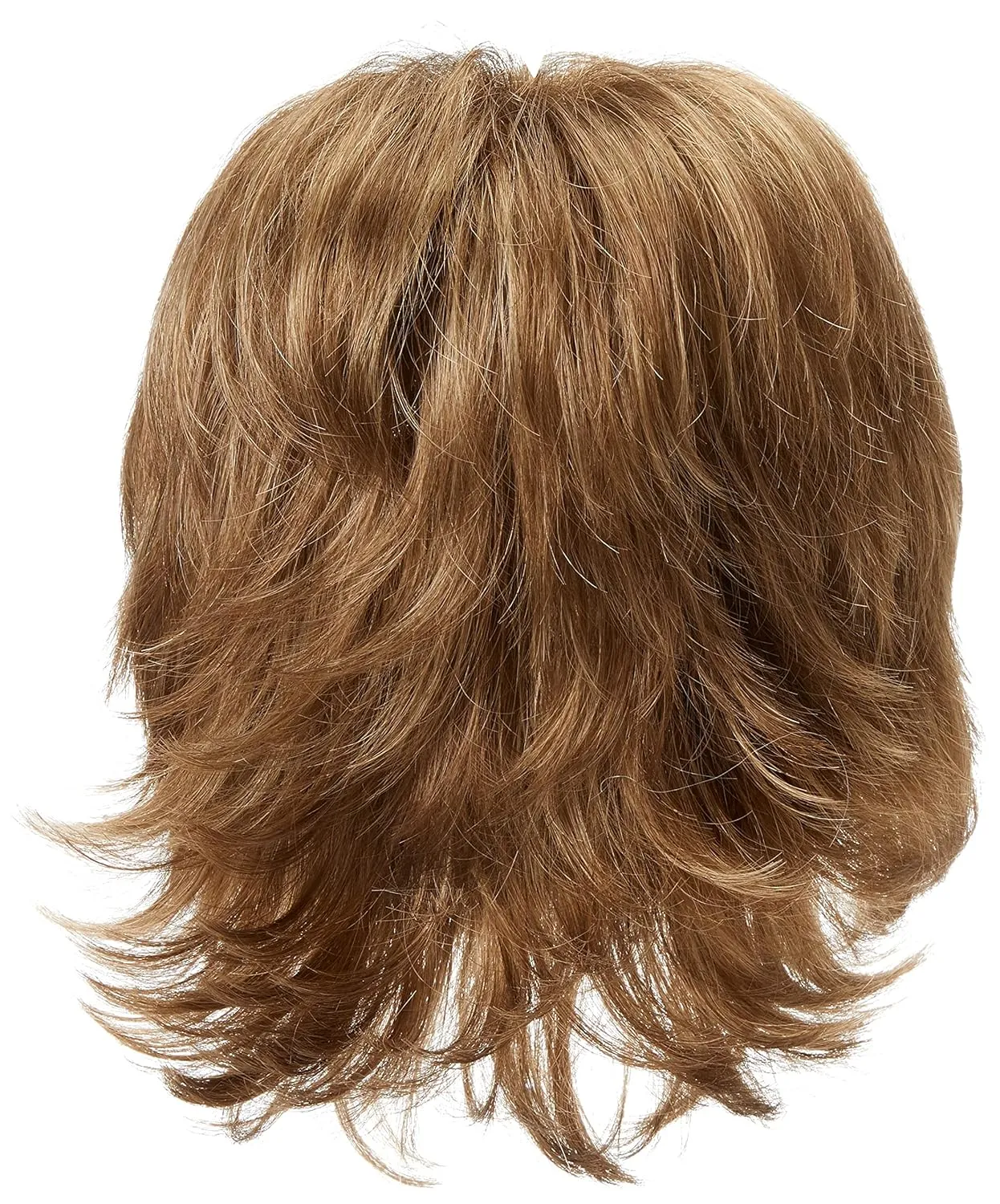 Raquel Welch Trend Setter Mid-Length Shag Wig by Hairuwear, Large Cap Size, R12/26H Honey Pecan