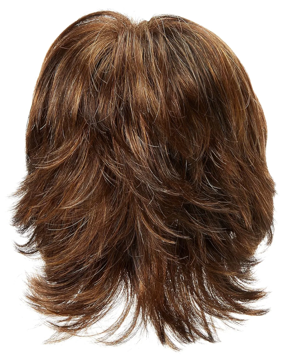 Raquel Welch Trend Setter Mid-Length Shag Wig by Hairuwear, Large Cap Size, R829S  Glazed Hazelnut