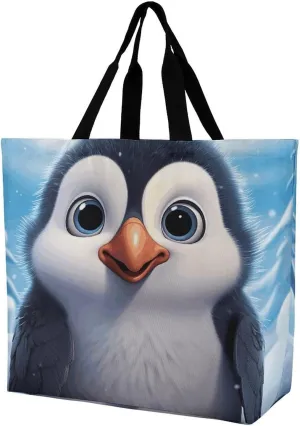 Red Eyed Tree Frog Tote Bags, Reusable Grocery Bags, Large Shopping Bag, Shoulder Bag for Women