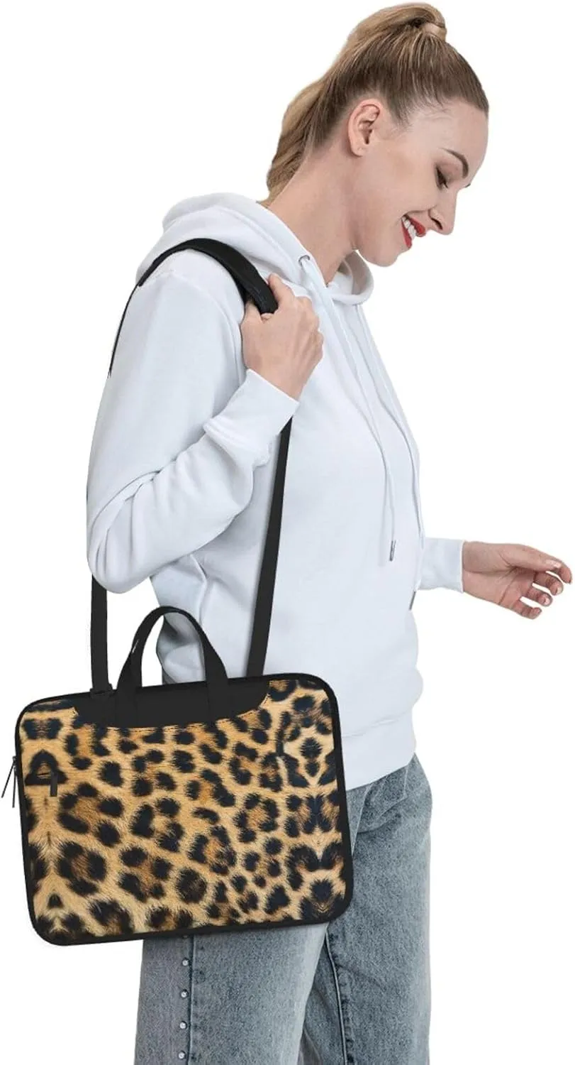 Red Ladybugs On A Blue Background Laptop Bag - Shockproof & Stylish Laptop Handbag For Unique And Safe Laptop Transportation