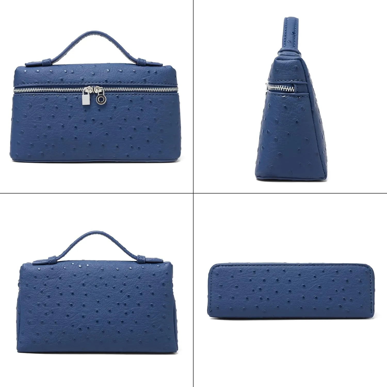 Rejolly Crossbody Bag for Women Small Pouch Top-Handle Leather Bag Designer Shoulder Handbag Quiet Luxury Trendy Purse