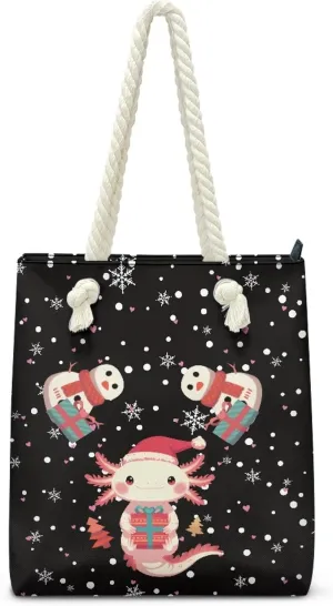 Reusable Grocery Bags Large Capacity Zipper Tote Bag Lightweight Beach Tote for Women