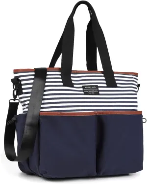 Riverland Diaper Bag Baby bag Newly Redesigned Stylish Tote Cross body Travel tote Mom Dad unisex Men women Large capacity
