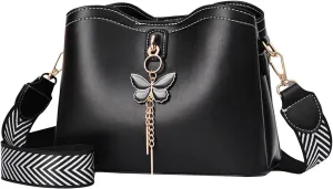Roomy Multiple Pockets Bag Fashionable And Versatile Women's Casual Large Capacity Simple Solid Color Single
