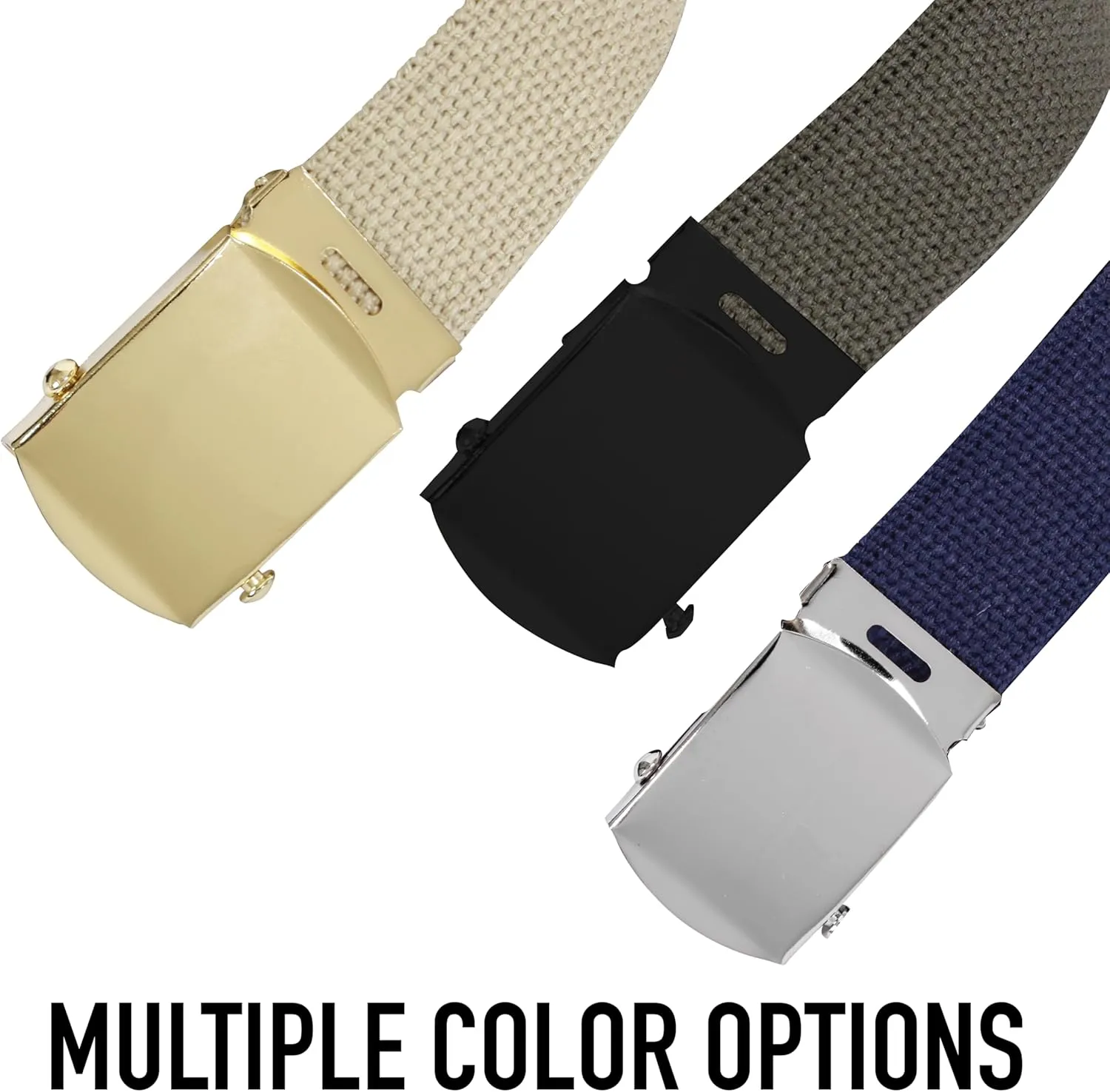 Rothco Web Belts In 3 Pack
