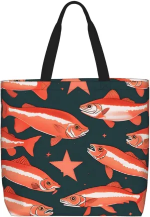 Salmon 15.7 Inch One-Shoulder Bags For Women With Inner Pockets For Travel, Work And Daily