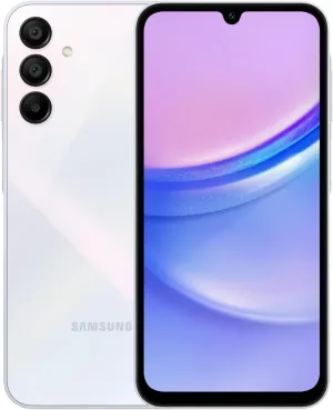 Samsung Galaxy A15 (SM-155M/DSN), 128GB 6GB RAM, Dual SIM, Factory Unlocked GSM, International Version (Ring Grip Case Bundle) (Light Blue)