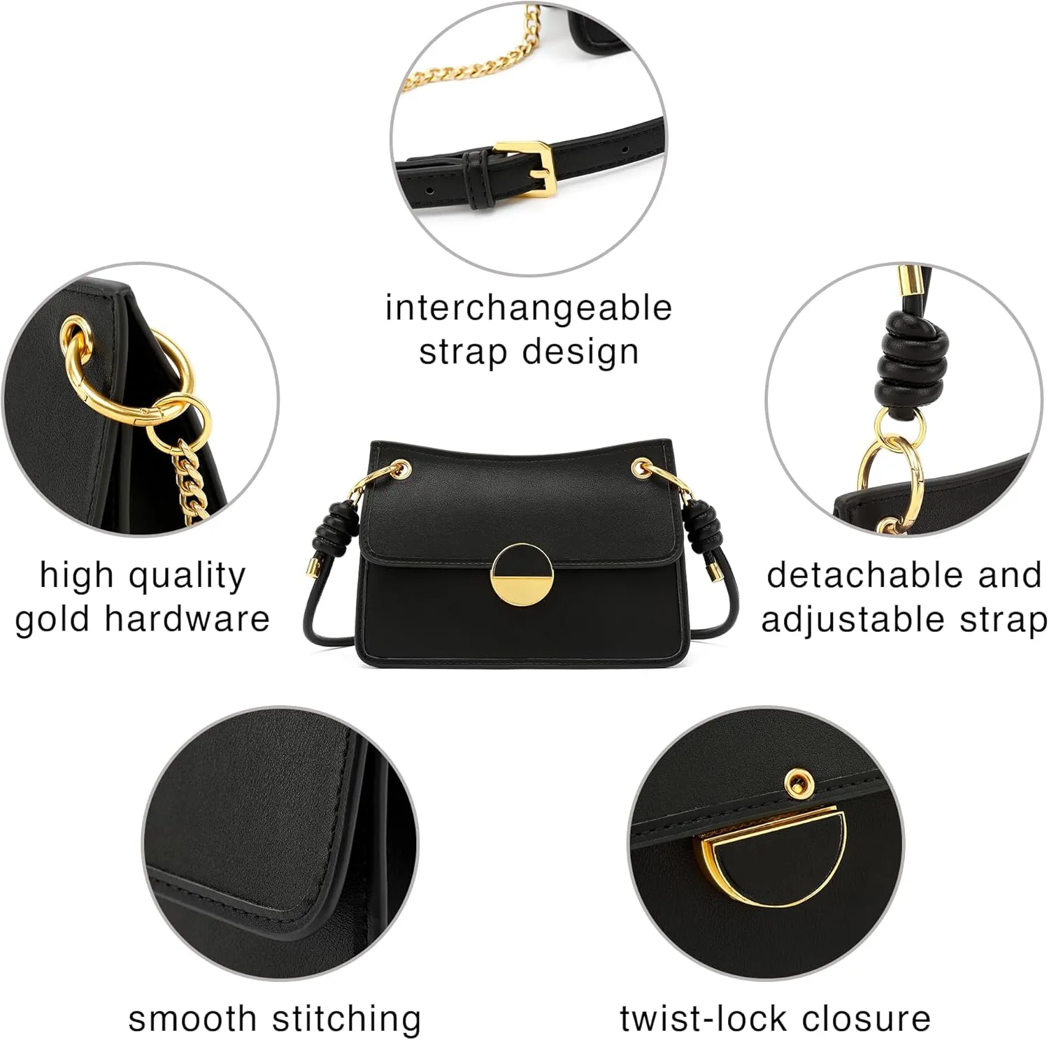 Scarleton Cross Body Bag, Purses and Handbags, Slim Cross Body Purse, Women’s Crossbody Handbags, Travel Bag Small, H2090