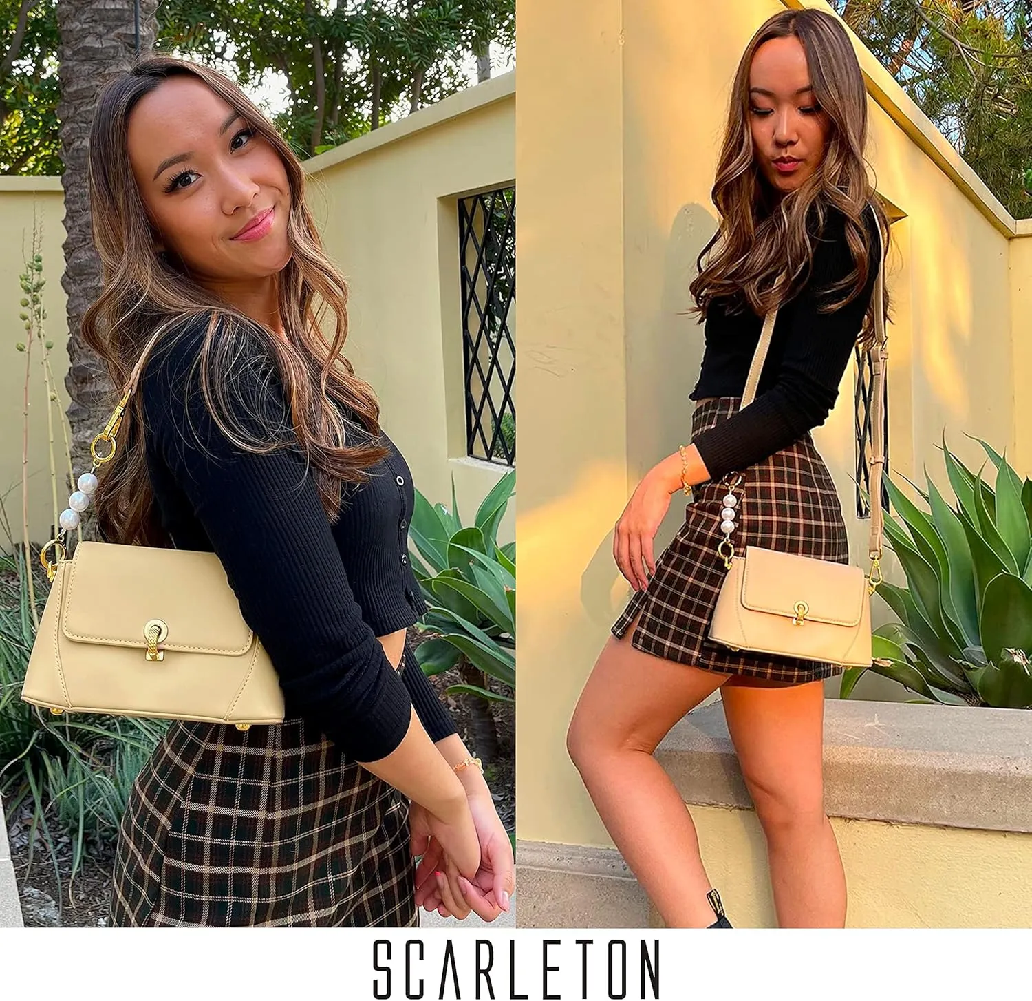 Scarleton Crossbody Bags for Women, Purses for Women, Lightweight Shoulder Bag, Casual Crossbody Bag, H2078
