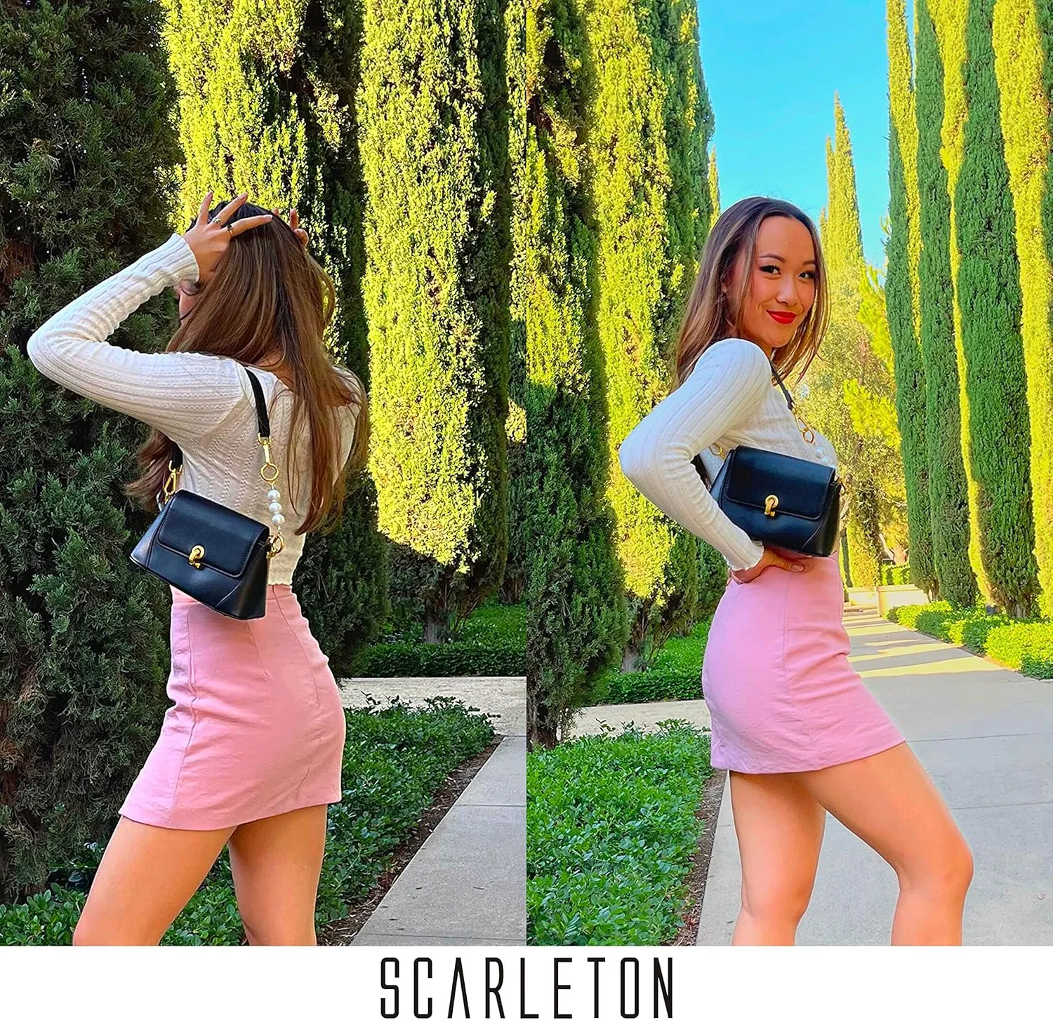 Scarleton Crossbody Bags for Women, Purses for Women, Lightweight Shoulder Bag, Casual Crossbody Bag, H2078