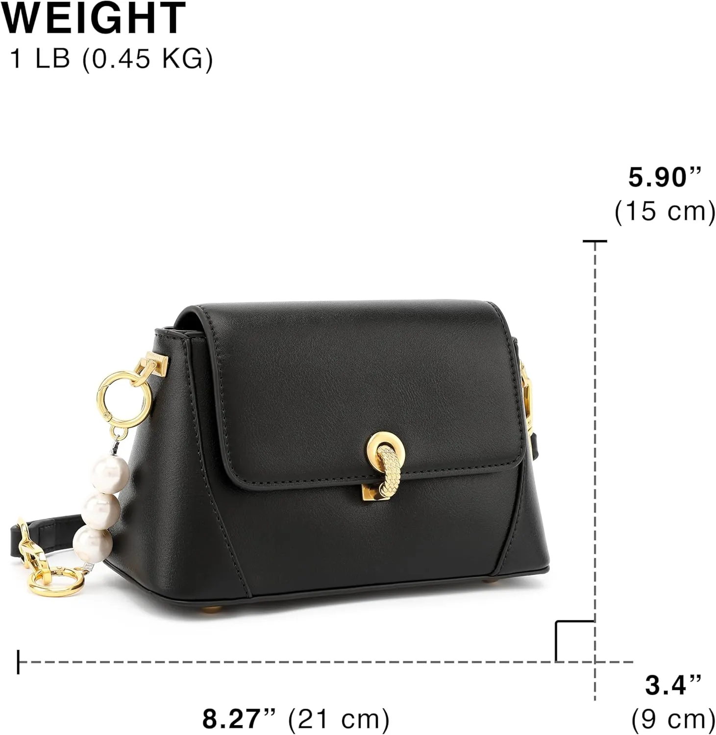 Scarleton Crossbody Bags for Women, Purses for Women, Lightweight Shoulder Bag, Casual Crossbody Bag, H2078