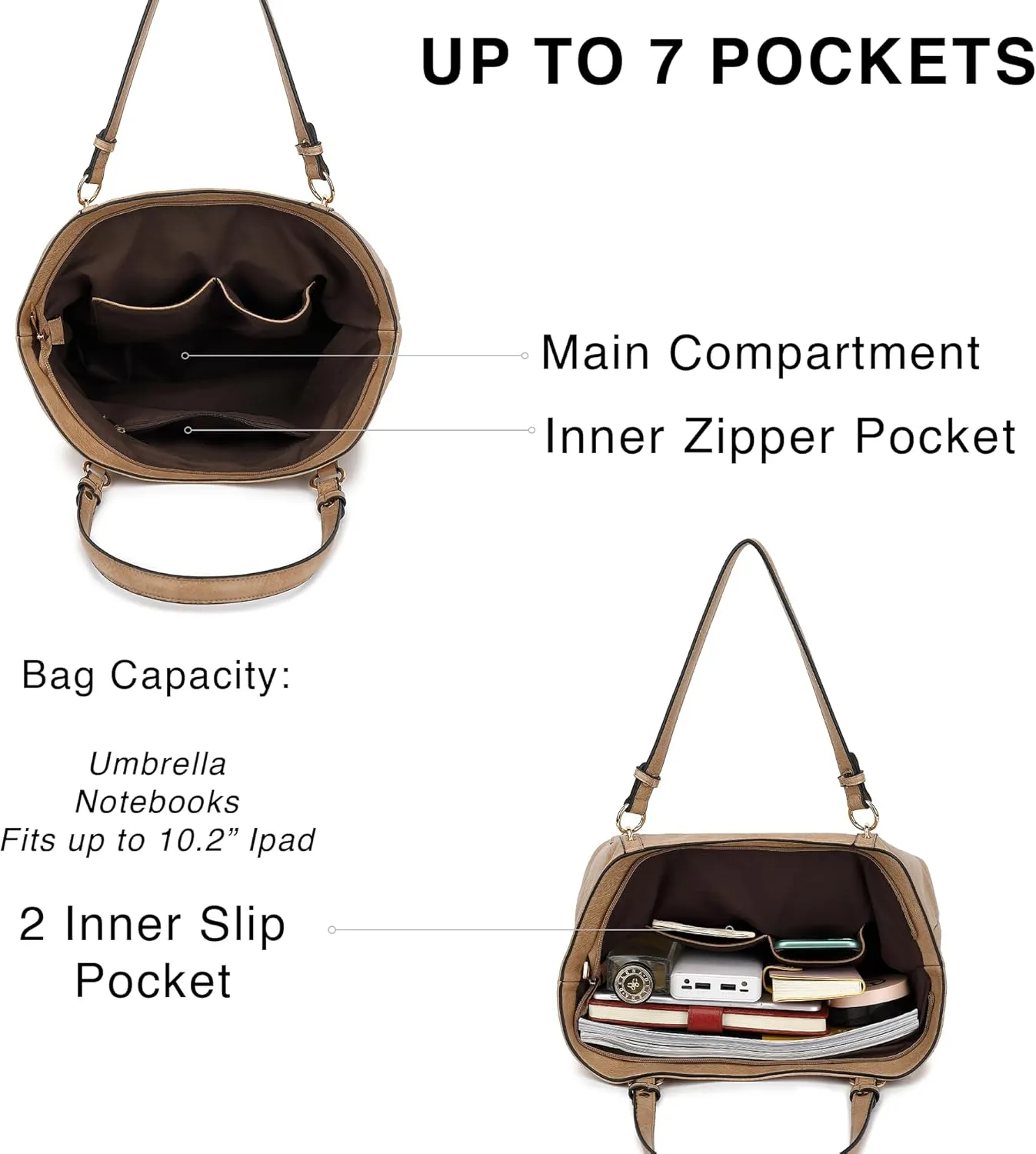 Scarleton Purses for Women Large Hobo Bags Satchel Handbags for Women Top Handle Shoulder Bag Tote Vegan Leather, H1485
