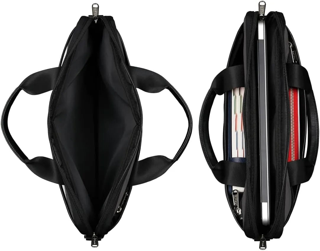 Science Lab Education Themed Laptop Shoulder Messenger Bag Waterproof Laptop Briefcase with Handle and Padded