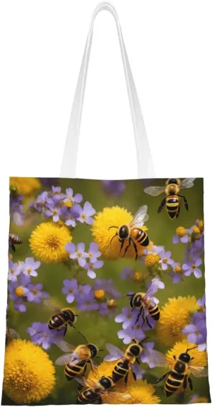 Scottish Retro Pattern Canvas Tote Bag For Women, Cute Reusable Cloth Cotton Bags For School Shopping Beach Grocery