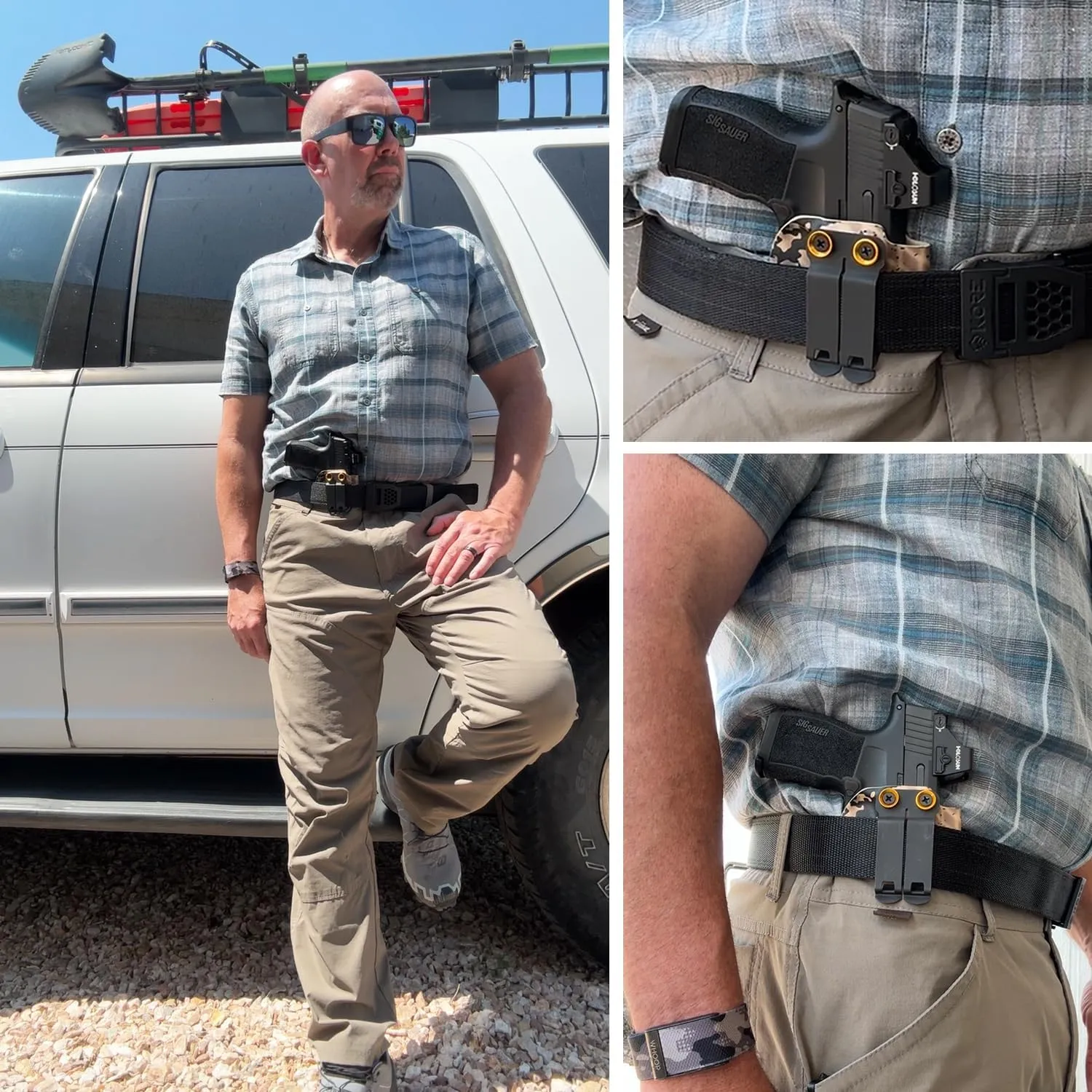 Shadow Systems CR920 Holster :: Made in USA :: IWB Holster for Shadow Systems CR920 :: Veteran Owned Company :: Veteran Owned Company :: Over 60 Color Options