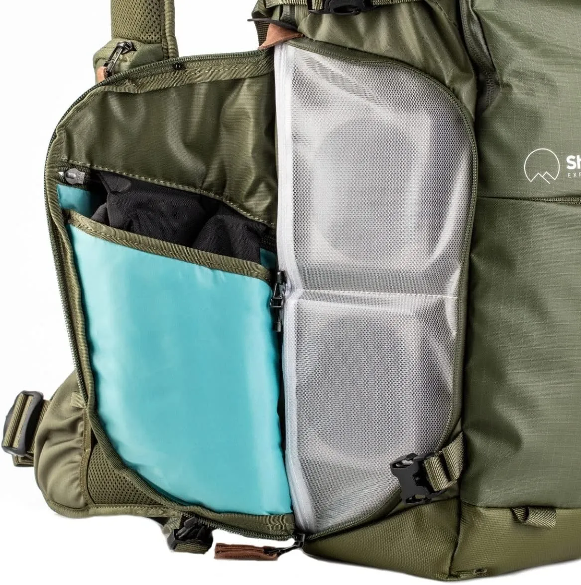 Shimoda Explore V2 35 Adventure Camera Backpack - Water Resistant - Fits DSLR, Mirrorless Cameras, Batteries & Lenses - Army Green (520-159)