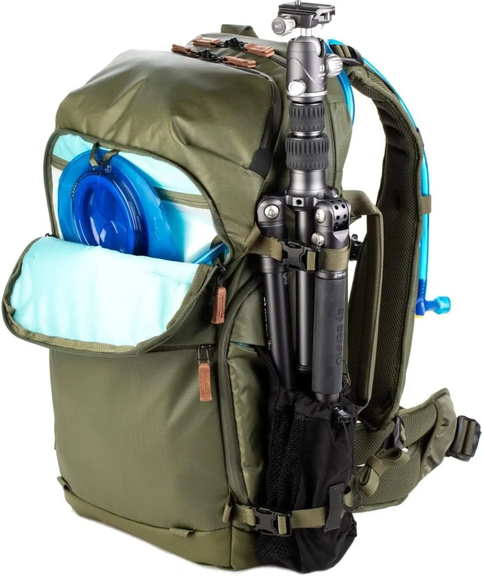 Shimoda Explore V2 35 Travel-Friendly Starter Kit with Medium DSLR Core Unit, Meets U.S. and International Carry-On Regulations (Army Green)
