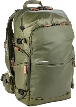 Shimoda Explore V2 35 Travel-Friendly Starter Kit with Medium DSLR Core Unit, Meets U.S. and International Carry-On Regulations (Army Green)