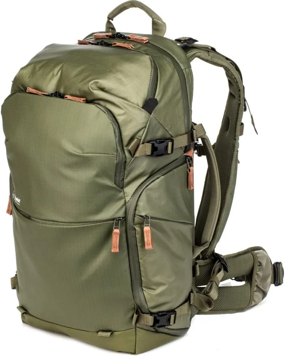 Shimoda Explore V2 35 Travel-Friendly Starter Kit with Medium DSLR Core Unit, Meets U.S. and International Carry-On Regulations (Army Green)