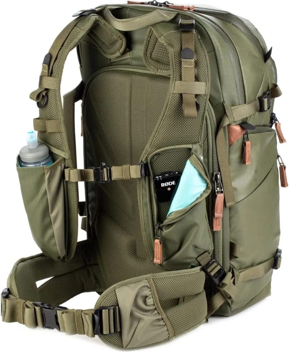 Shimoda Explore V2 35 Travel-Friendly Starter Kit with Medium DSLR Core Unit, Meets U.S. and International Carry-On Regulations (Army Green)