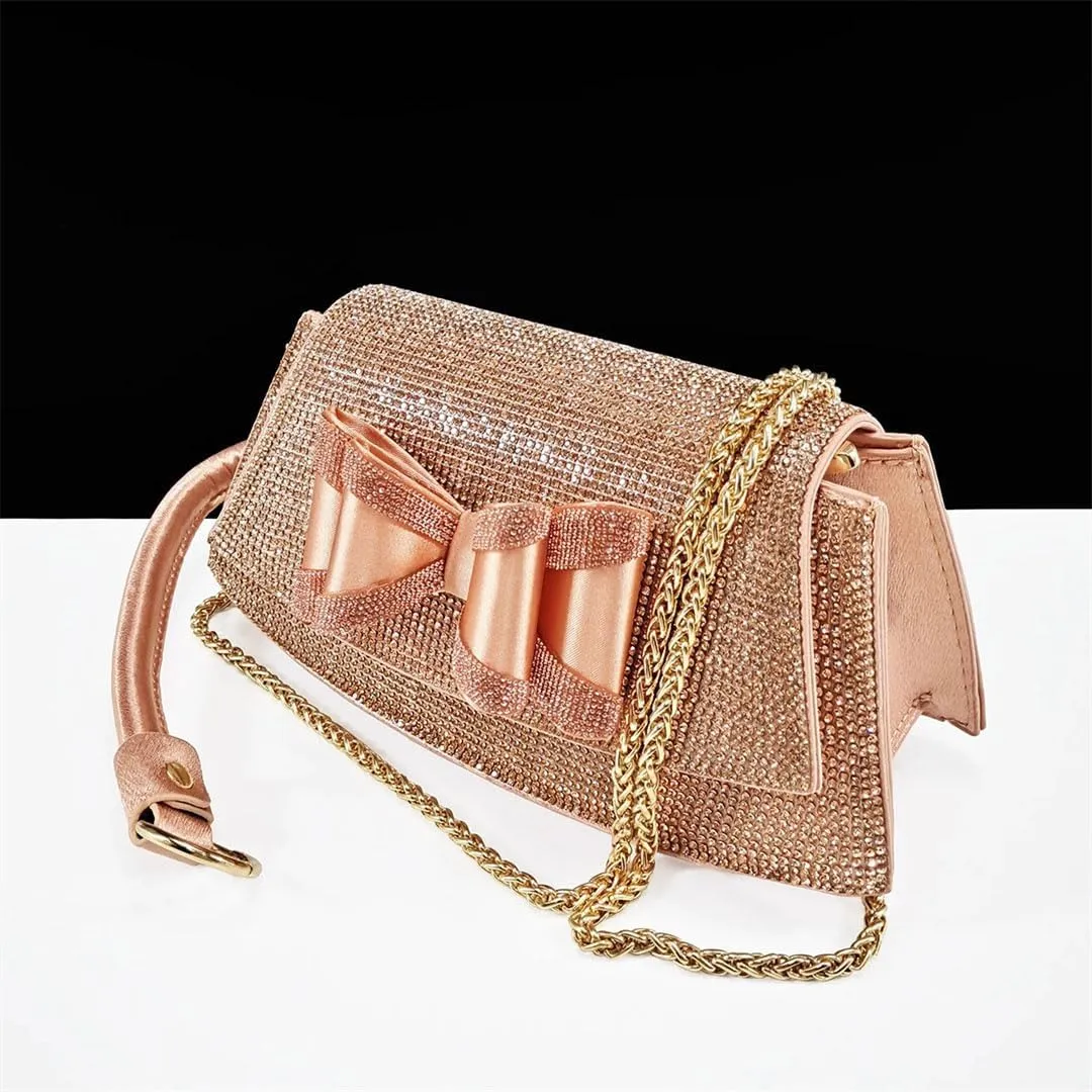 Shiny Glossy Stiletto Pumps and Dual Compartment Evening Bag Set for Nigerian Bridal Showers Receptions