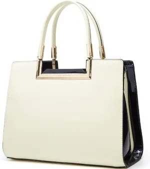 Shiny Patent Leather Handbags Glossy Shoulder Bags Fashion Satchel Purses Party Totes Top Handle Bags for Women