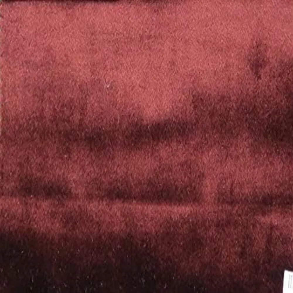 Shiny Soft Velvet Fabric, 72 Inch. in Width, Ideal Material for Upholstery Coaches and Chairs, Drapery, Pillows, Slipcovers, Tablecloths, Sewing, DIY, Arts & Crafts Fire Red Cut by The Yard