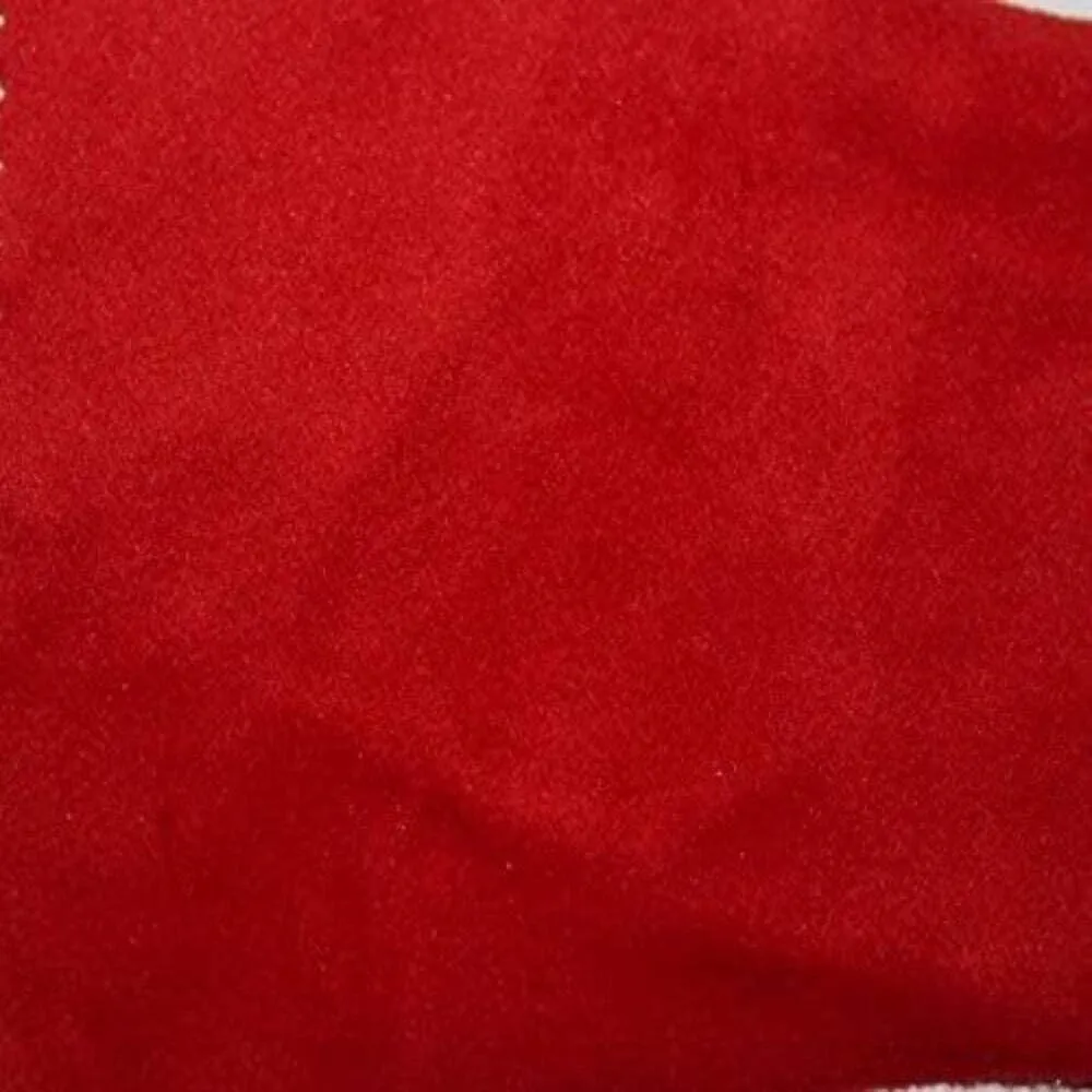 Shiny Soft Velvet Fabric, 72 Inch. in Width, Ideal Material for Upholstery Coaches and Chairs, Drapery, Pillows, Slipcovers, Tablecloths, Sewing, DIY, Arts & Crafts Fire Red Cut by The Yard