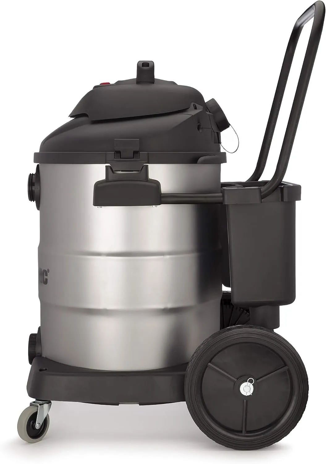 Shop-Vac 9627810 16 Gallon 6.5 Peak HP Contractor Wet Dry Vacuum, Stainless Steel