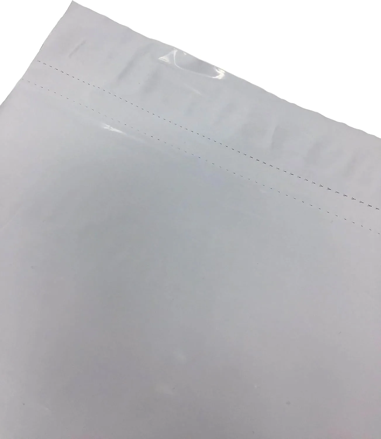 Shop4Mailers 19 x 24 Perforated White Glossy Plastic Self Seal Envelopes Poly Bags 2 Mil (250 Pack)