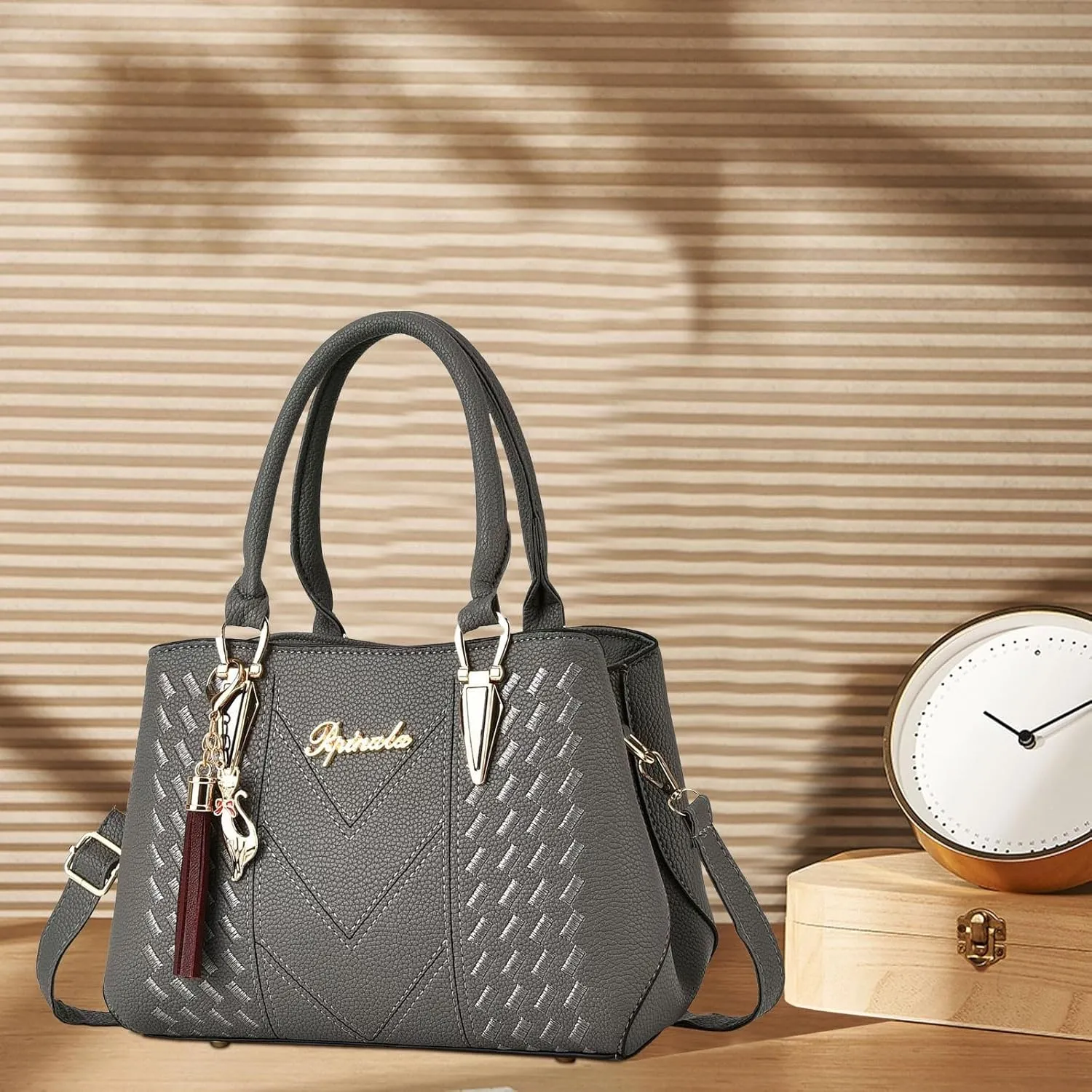Shoulder Bag for Women PU Leather Women's Bag Korean Version Of The Fashion Single Shoulder Handbag Body For Ladies