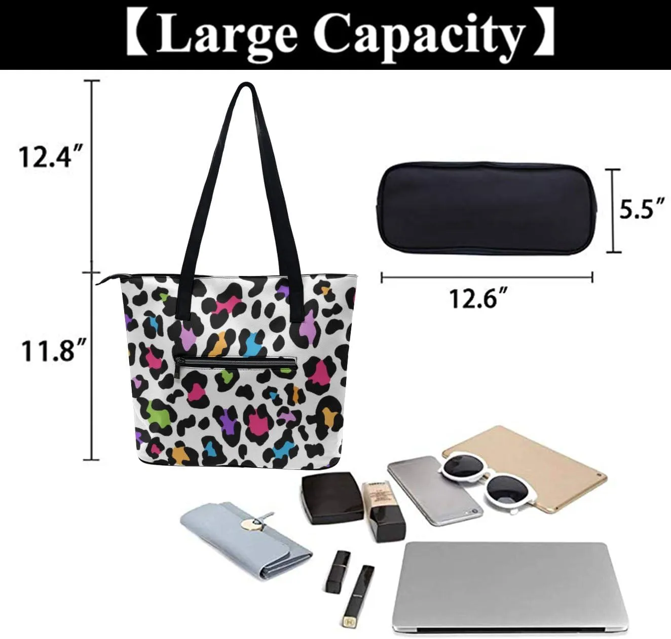 Shoulder Bag Handbags for Women Top Handle Satchel PU Leather Tote Bag for Ladies Purse Shoulder Bags