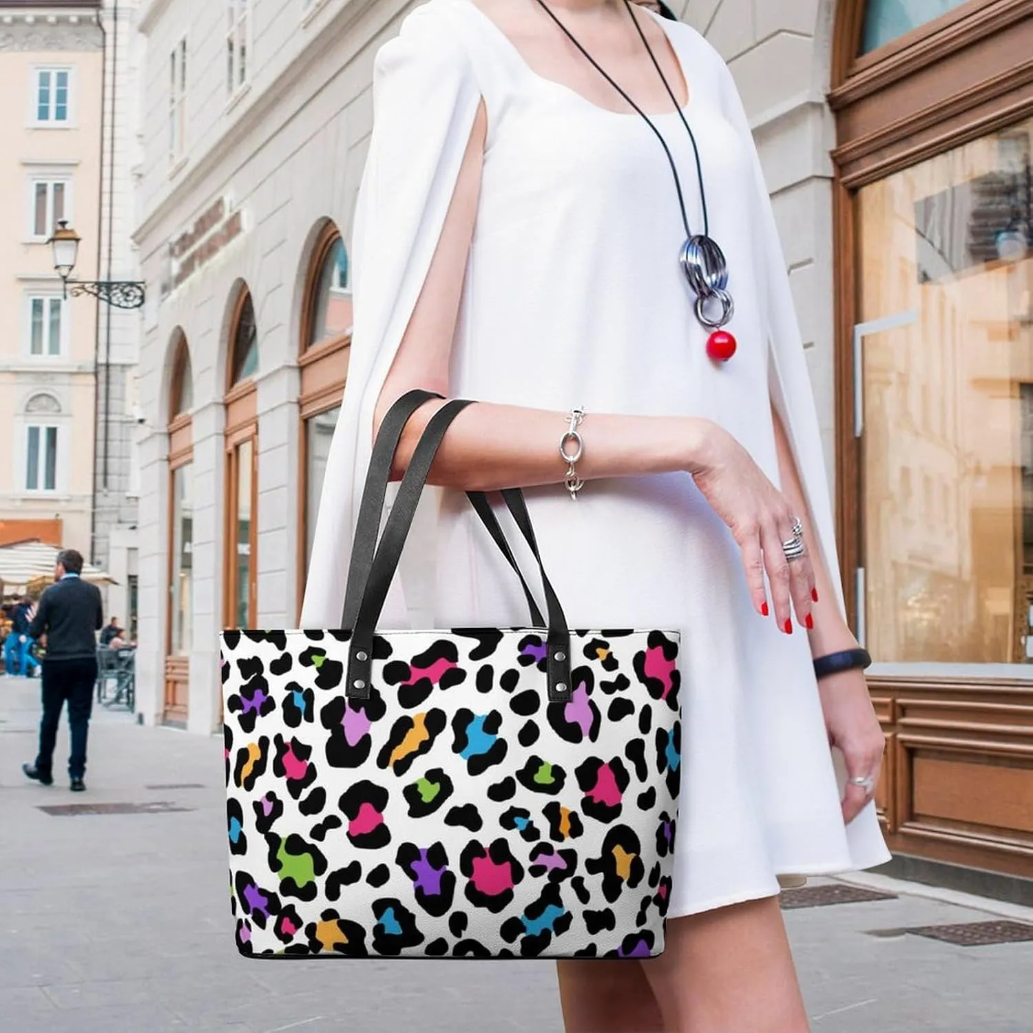 Shoulder Bag Handbags for Women Top Handle Satchel PU Leather Tote Bag for Ladies Purse Shoulder Bags