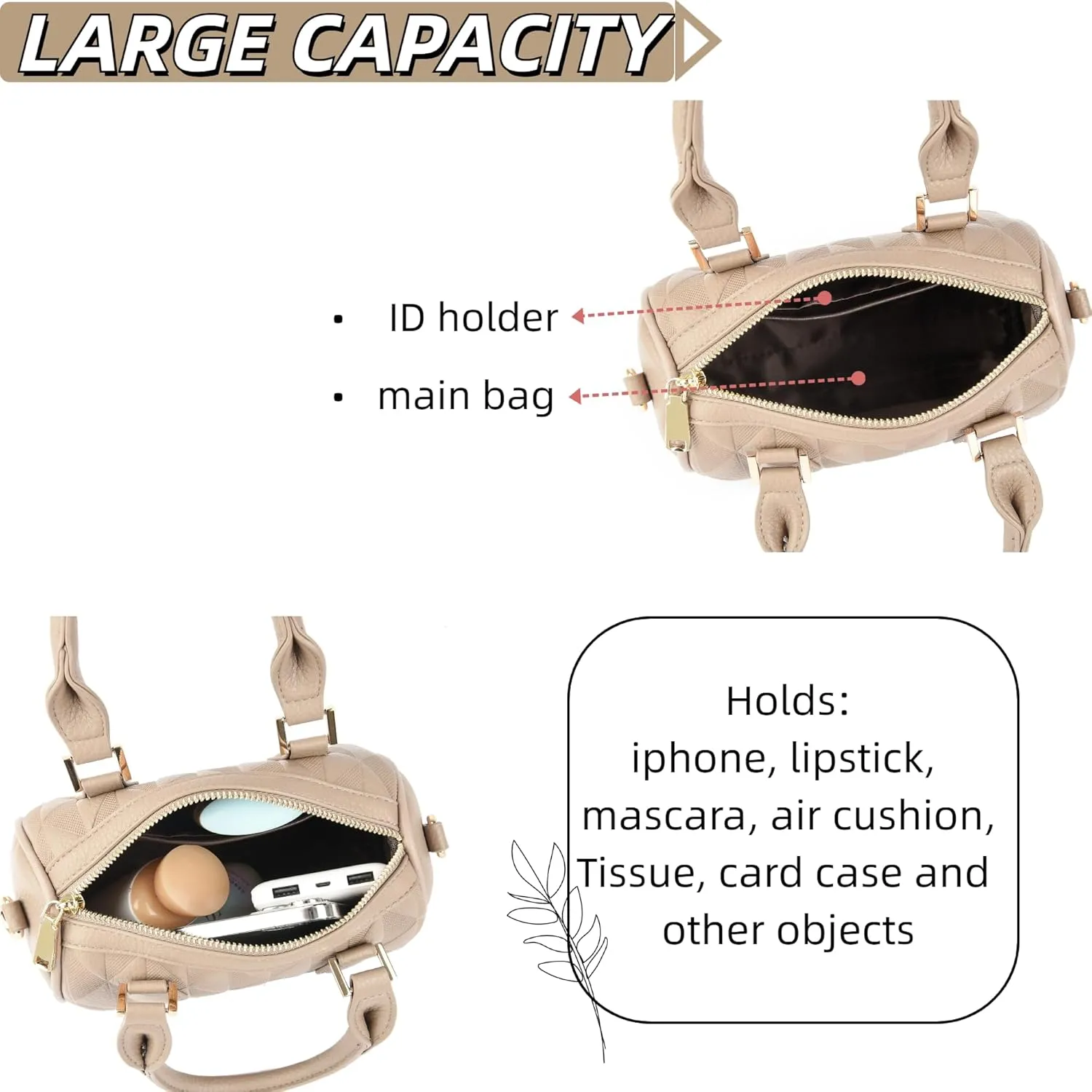 Shoulder Bag Purse For Women Top-handle Bag With Strap Crossbody Bags For Work Shopping Travel