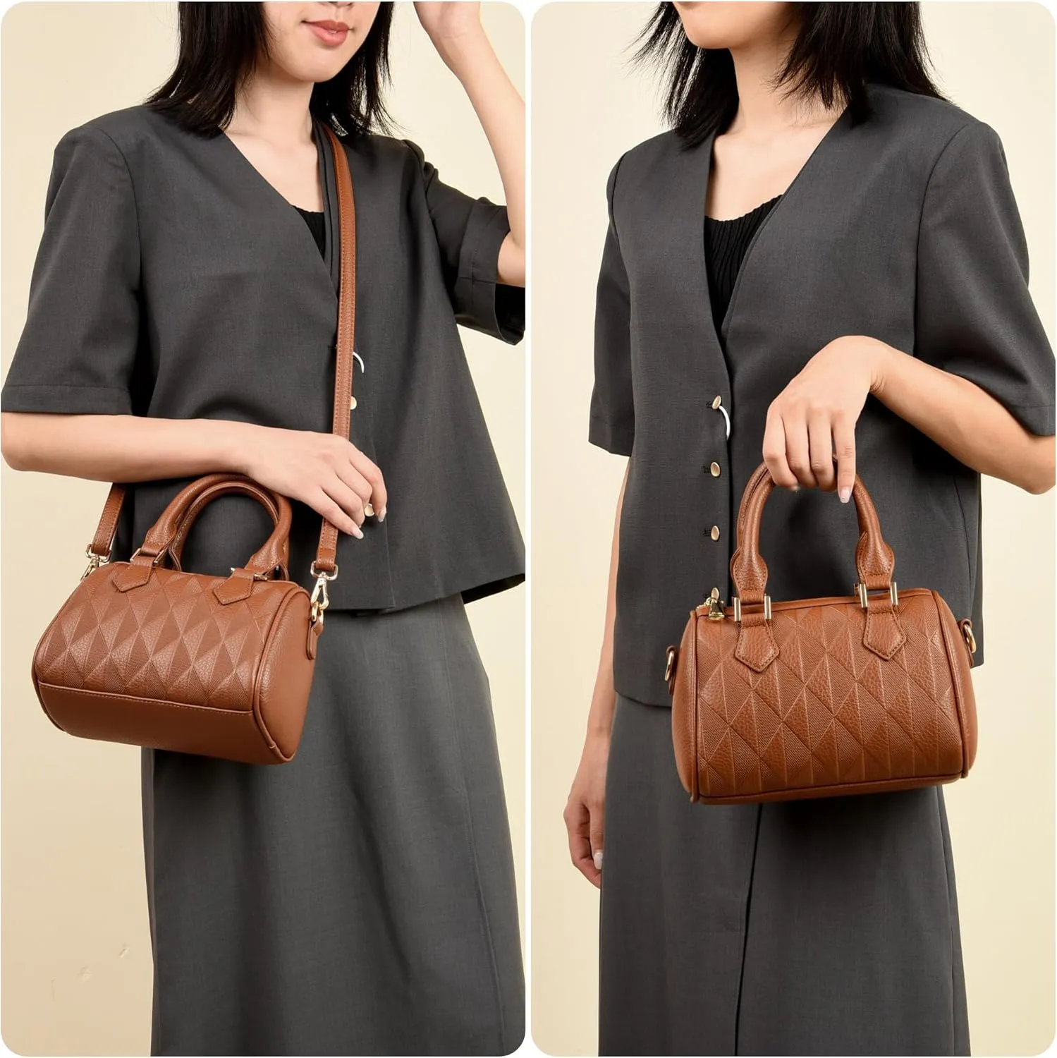 Shoulder Bag Purse For Women Top-handle Bag With Strap Crossbody Bags For Work Shopping Travel