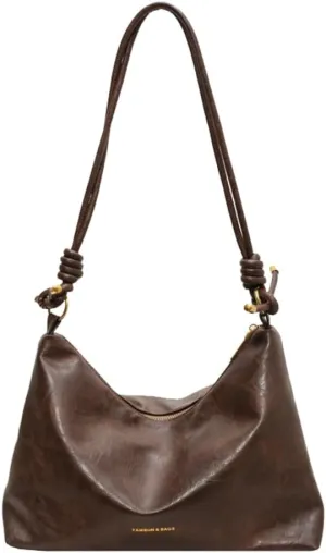 Shoulder Bags for Women Versatile Leather Purse Stylish Handbags Hobo Bag Satchel 2024