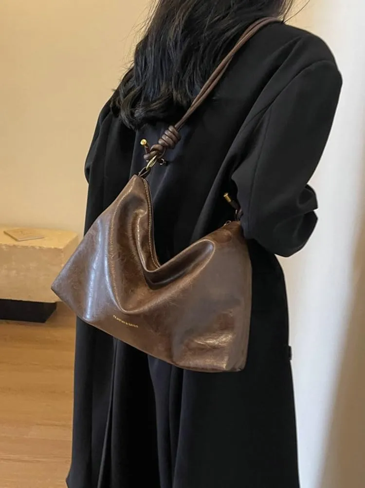 Shoulder Bags for Women Versatile Leather Purse Stylish Handbags Hobo Bag Satchel 2024