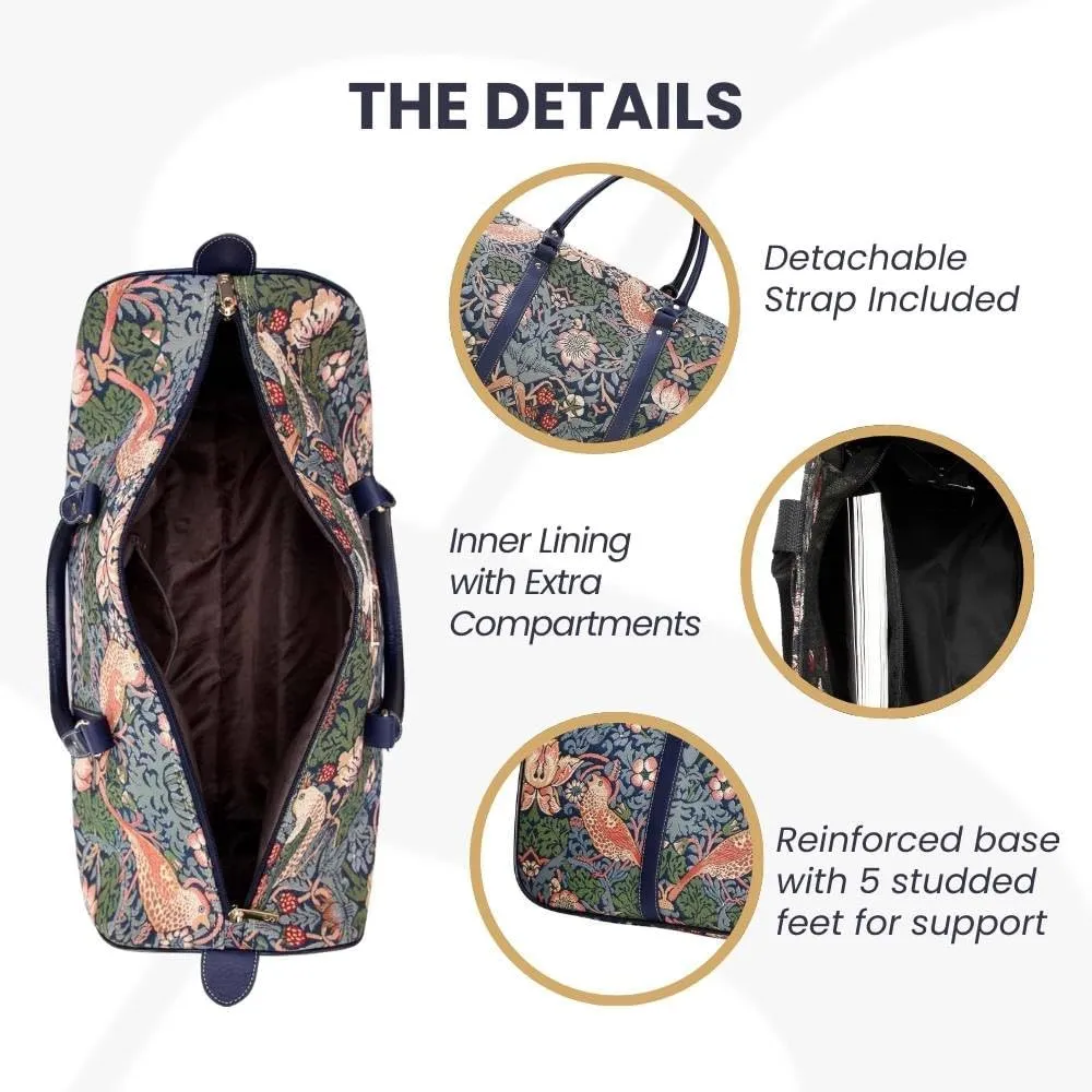 Signare Tapestry Large Duffel Bag, Ladies Overnight Weekender, Carryon Gym Sports Duffle, Travel Bags for Teens, Girls & Women