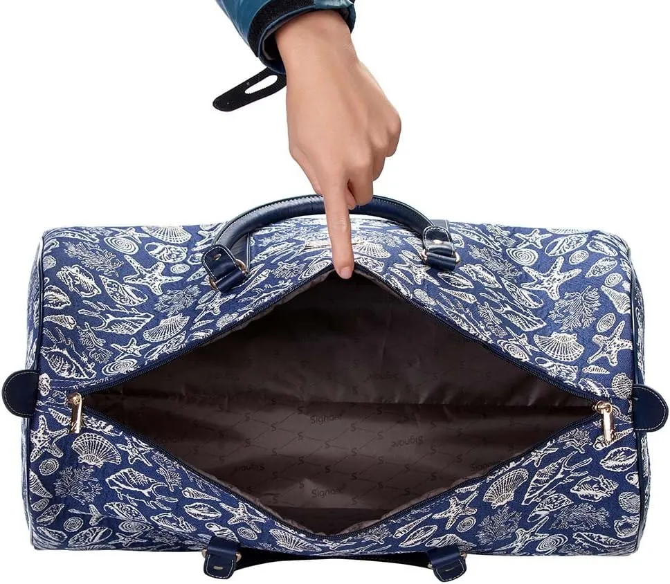 Signare Tapestry Large Duffel Bag, Ladies Overnight Weekender, Carryon Gym Sports Duffle, Travel Bags for Teens, Girls & Women